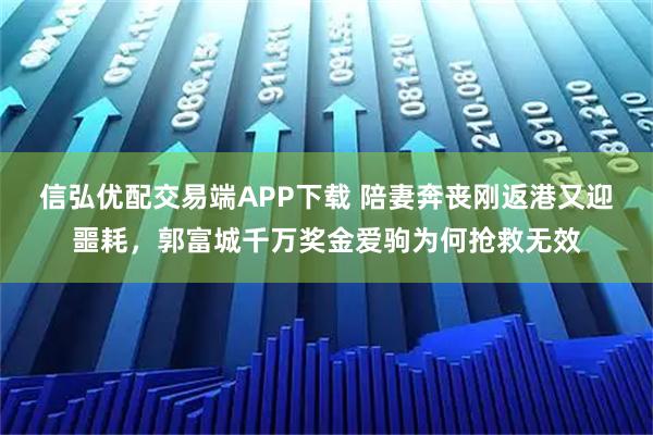信弘优配交易端APP下载 陪妻奔丧刚返港又迎噩耗，郭富城千万奖金爱驹为何抢救无效